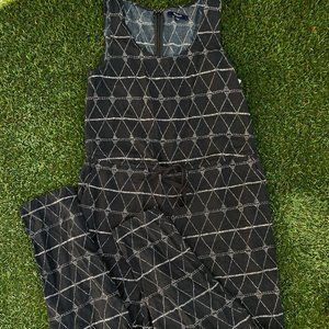 SOLD Madewell Black + White Jumpsuit Size XXS